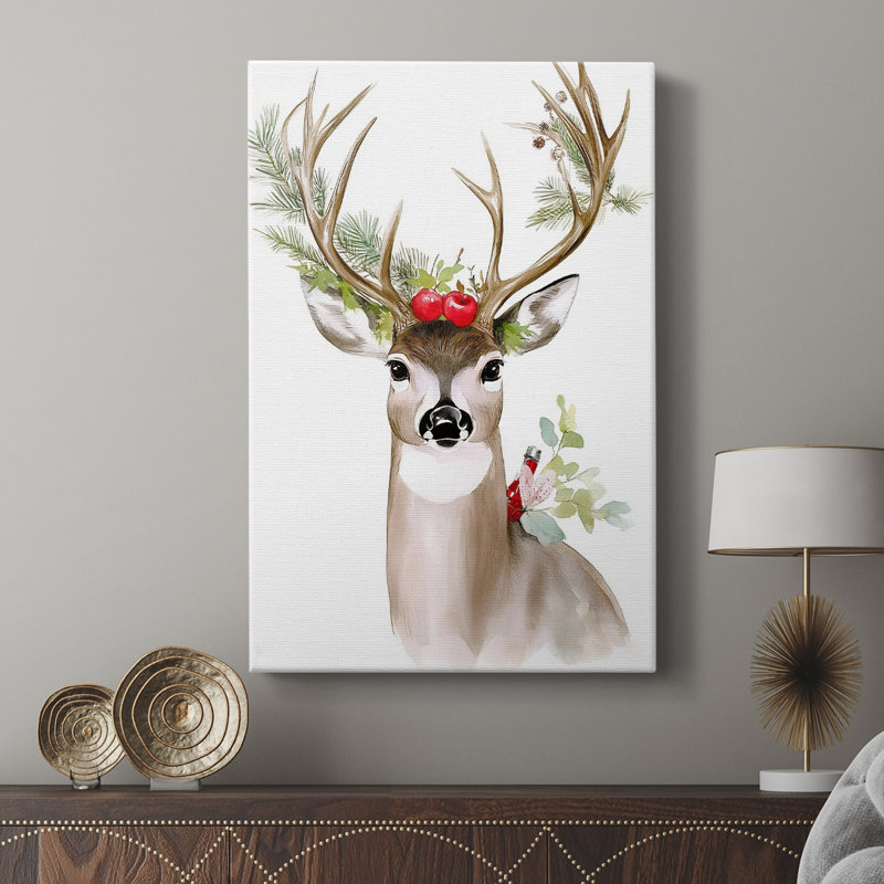 Art de Noël de Noël - galerie Cavas sur mesure, H 12 po x l 8 po