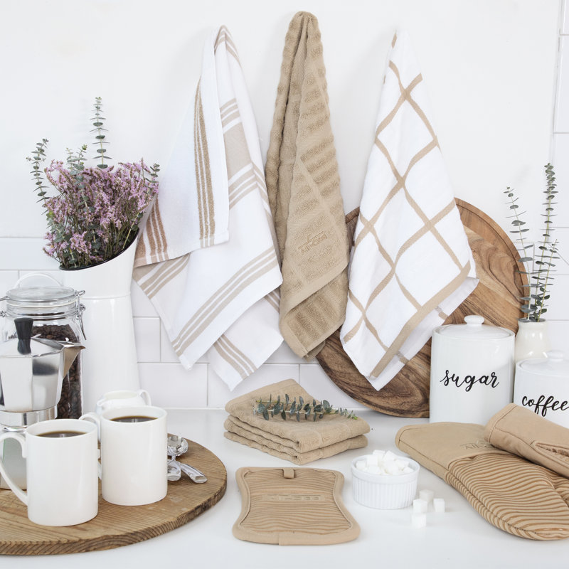 All-Clad Kitchen Towel, Cappucino