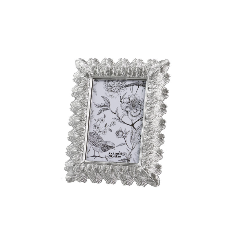 Nisswa Resin Single Picture Frame, 15 cm H x 10 cm W, Antique Silver