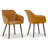 Nelligan 19.5'' H Faux Leather Upholstered Beech Armchair