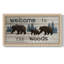 Toile avec cadre de qualité supérieure «Bears Welcome» prête à être accrochée-95449093-88113090