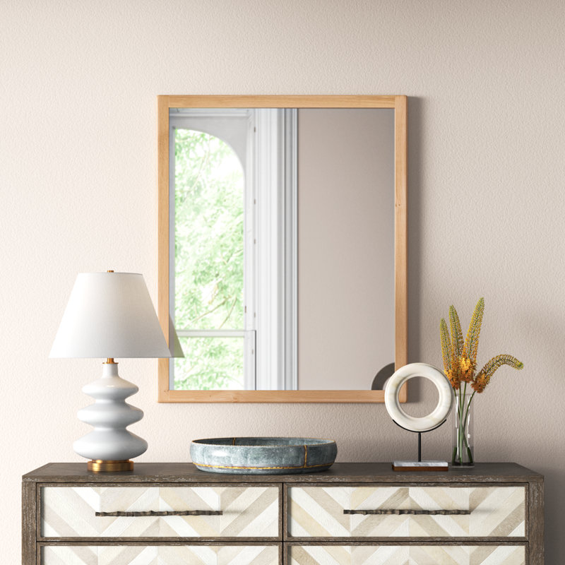 Camila Wood Rectangle Mirror
