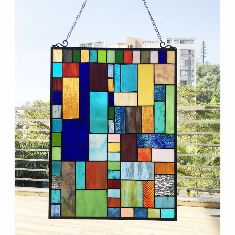 Michelle Abstract Window Panel