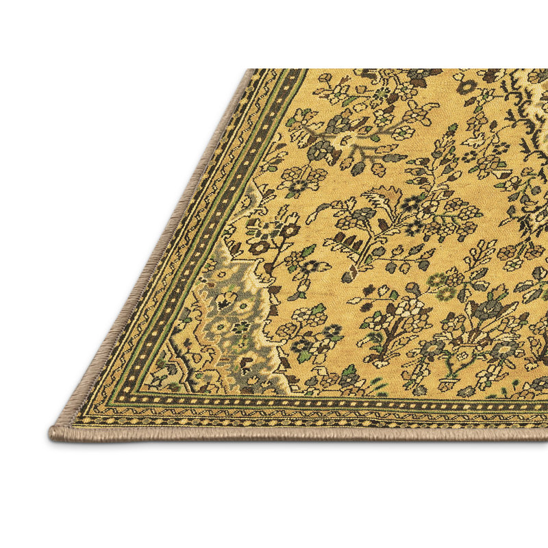 Oriental Indoor Rug, Rectangle 6' x 9'
