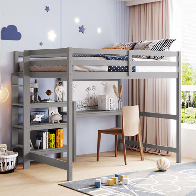 Lit plateforme avec rangement Kilee