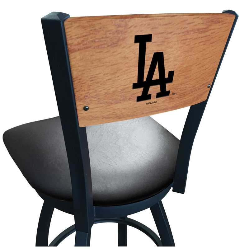Tabouret de bar pivotant L038 Dodgers de Los Angeles, Tabouret de bar (siège d’une hauteur de 30 po)