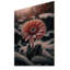Une fleur de gerbera rose en hiver II - impression sur toile-482060687-482060691