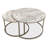 2 - Piece Marble Top Living Room Table Set