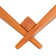 Issie Solid Wood Table Base