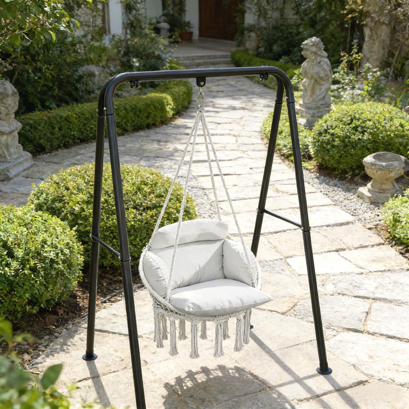 Chaise suspendue, balancelle hamac, Gris