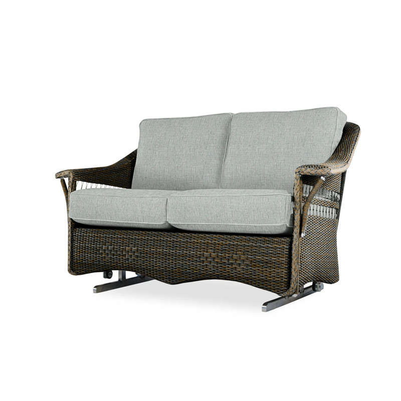 Nantucket Outdoor 2 - Seat Loveseat, Mink, Bamboo Bay Sky