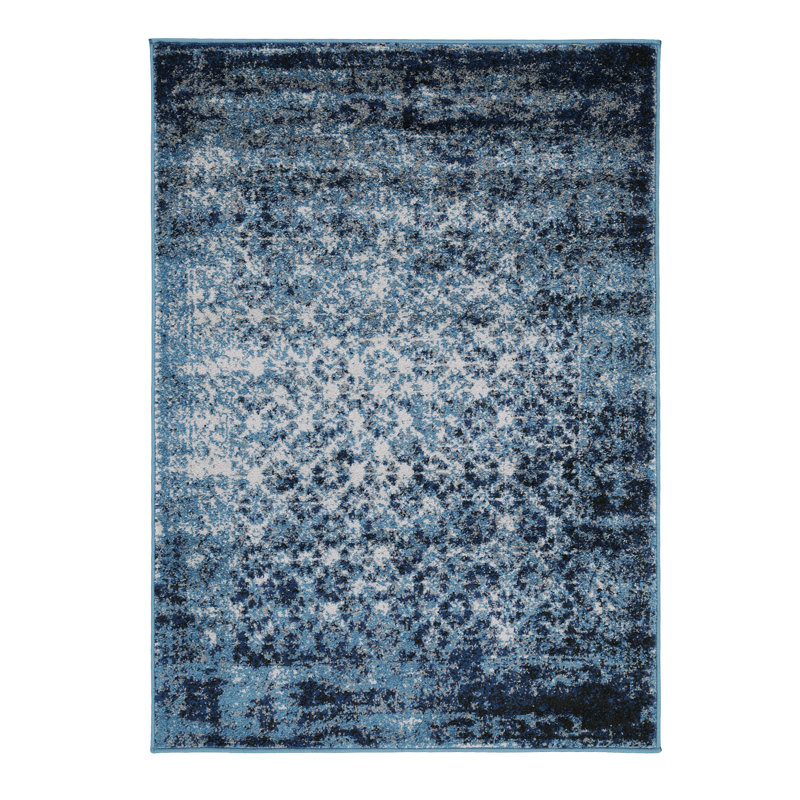 Abstract Synthetic Area Rug, Rectangle 240 x 320cm