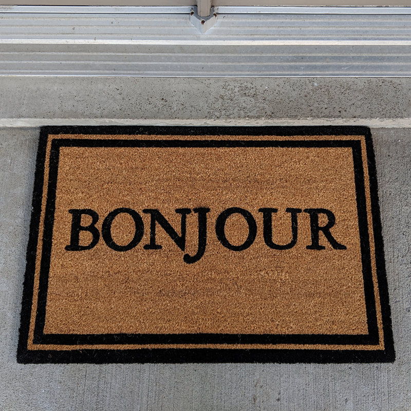 Tapis d'extérieur antidérapant Darwen, Rectangle 2 pi x 3 pi