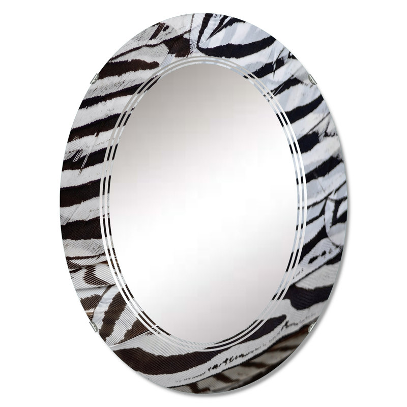 Miroir de salle de bain ovale mural, 30 po x 20 po