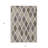 3' X 5' Beige Gray And Brown Geometric Washable Indoor Outdoor Area Rug