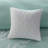 Oversized Cotton Jacquard Comforter Set Aqua King-117486598