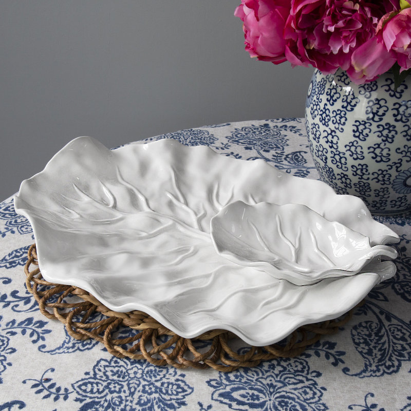 Vida Melamine Chips And Dip Platter