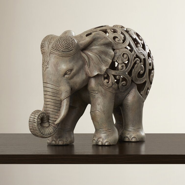 the World Elephant Menagerie Figurine Myaree & Jail Wayfair | Reviews Anjan