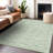 Premium Machine Washable Prisco Mint Rug-2138852863