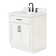 Tidworth 30'' Solid Wood Single Bathroom Vanity with 1.5'' White Quartz Top, Rectangular Sink