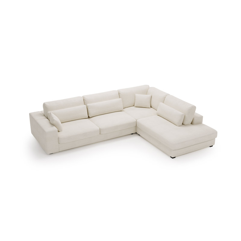 Tammera 3 Seater Corner Sofa , Beige