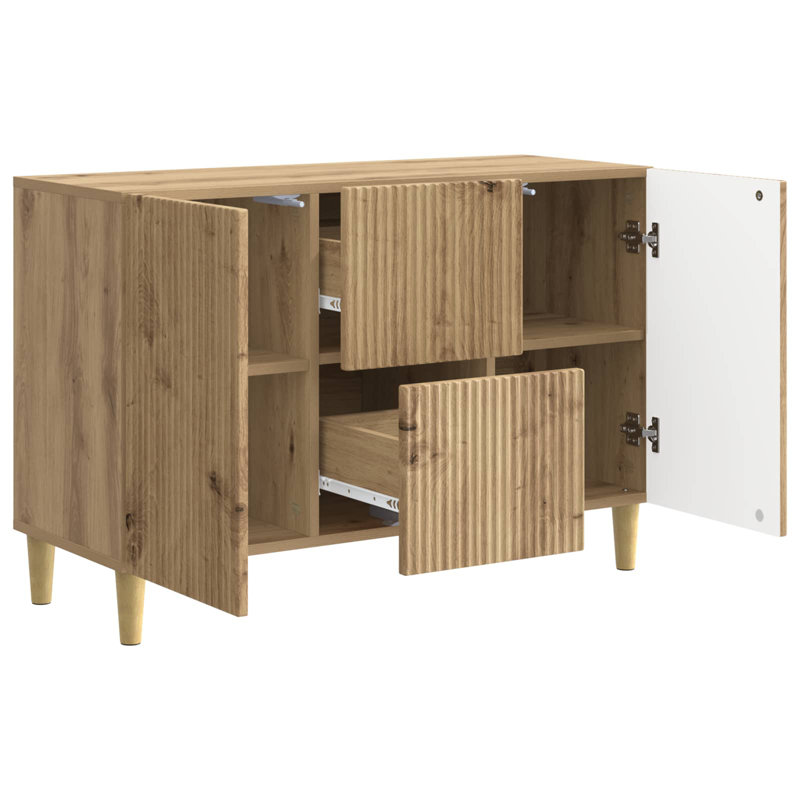 89cm Sideboard, Artisan Oak