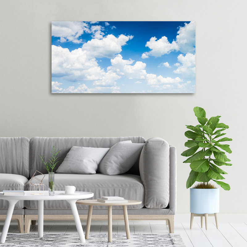 Clouds In The Sky - No Frame Print on Canvas