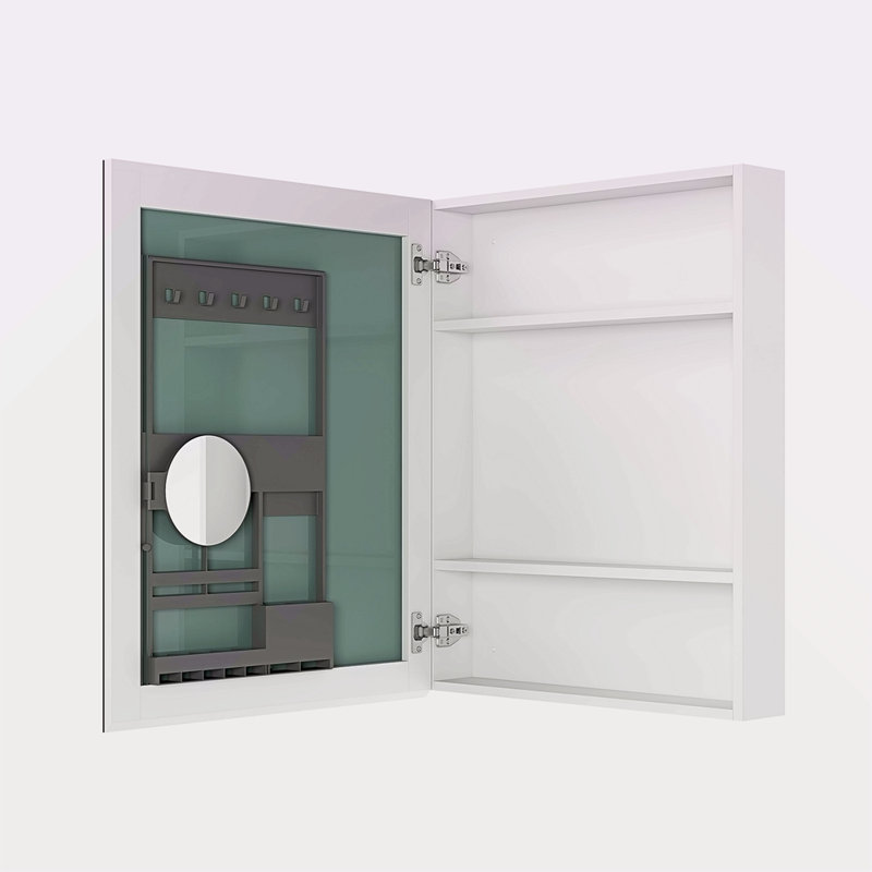 Armoire à pharmacie sans cadre Surface Mirror, H 4,9 po x l 30,1 po x P 24,1 po