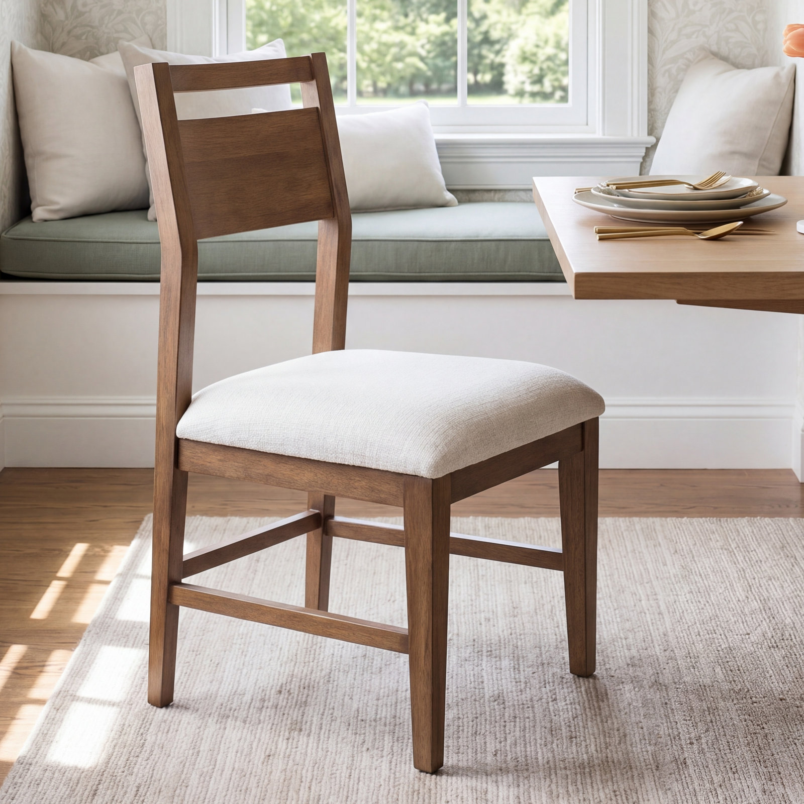 Brienne Dining Chair, Walnut