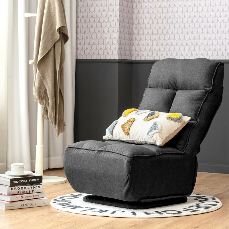 Fauteuil de jeu inclinable et réglable Trule, Gris