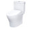 Toilette allongée deux pièces à fixation au sol Aquia® IV 0,9 GPF
