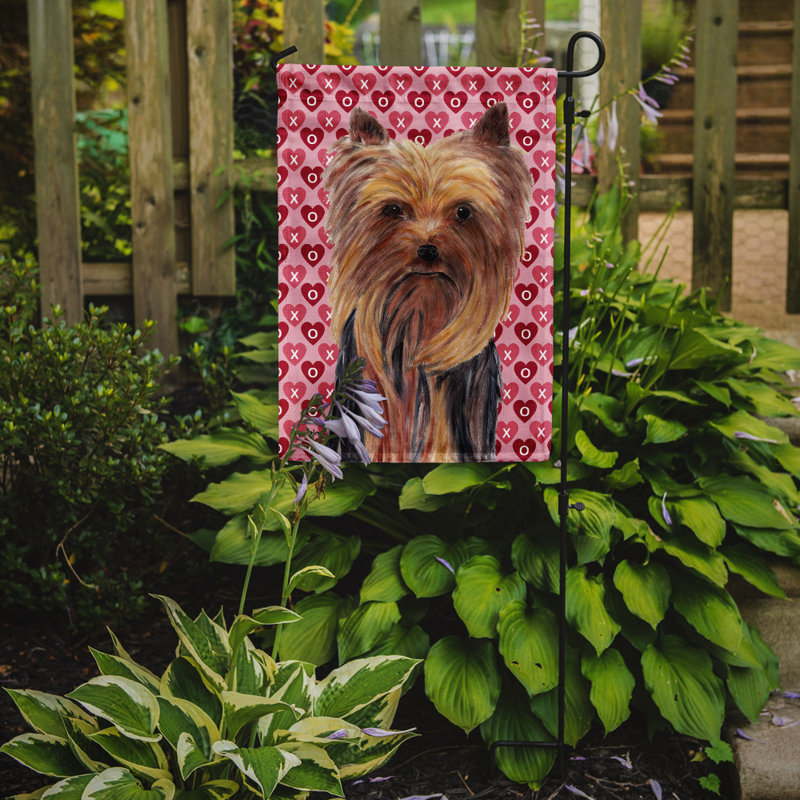 Drapeau de jardin Varastad, Yorkie