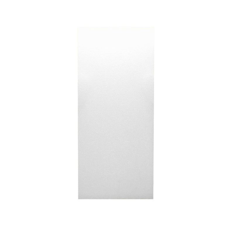 Paroi de douche à panneau unique 96 "x 36" x 0,25 "Solid Surface, Blanc