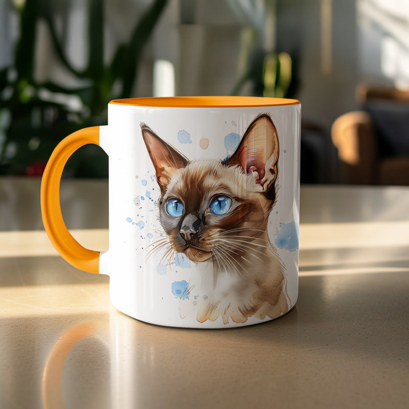 Mug, 2, Orange