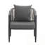 4 pièces Dawes avec 2 chaises et coussin moelleux-384413484