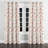 French Country Room Darkening Curtains - Geometric Shapes Borgar Grommet Curtain - 1 Panel-623265205-623265203