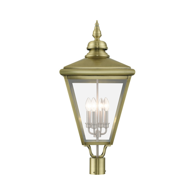Transparent Lantern Head, Antique Brass