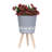 Includes plant rack flower pots