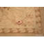 Tapis antique français ivoire Aubusson