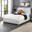 Bouclé Upholstered Garland Ottoman Bed Frame-911508168-911508180