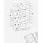 Weirsky 103.1cm H x 100cm W Standard Bookcase-507908003
