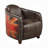 Brancaster Chair in Antique Slate Finish