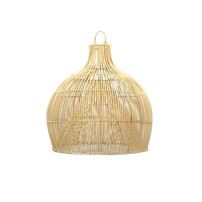 Lily's Living Bali Rattan Hanging Lamp 20X20h