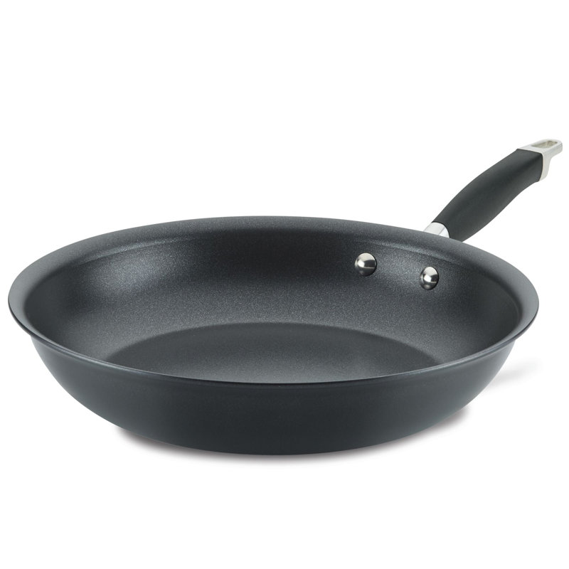 Anolon Advanced Home Hard Anodized Nonstick Frying Pan / Skillet, 10.25", Black