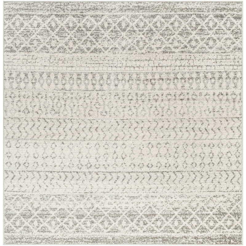 Warkentin Geometric Indoor Rug, Square 6'