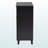 Mylene Dark Grey Finish 4-Shelf Wood Shoe Cabinet with 1- Drawer, 33.12" H X 30.52" W X 14.41" D