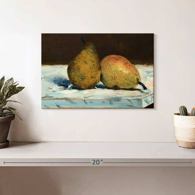 Yarlin Pears 1880, 8" H x 12" W