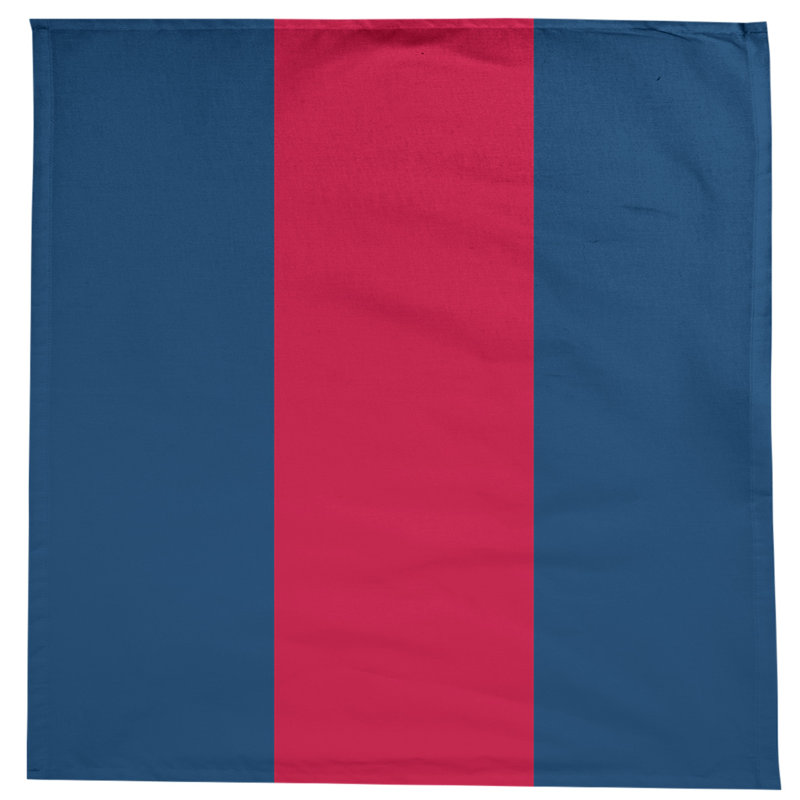 Nappe mélange de coton à rayures Mississippi Rebellion, Mississippi Rebellion bleu marine / rouge / bleu m