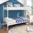Blesse Kids Twin Over Twin Bunk Bed-1114748941