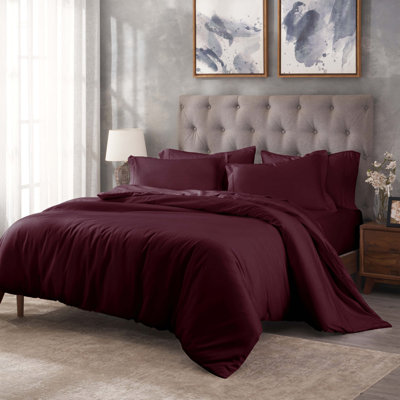Lunete Egyptian Certified Cotton Modern & Contemporary Duvet Cover Set
